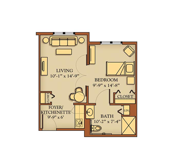 Assisted Living Apartment Floor Plans Otterbein Granville